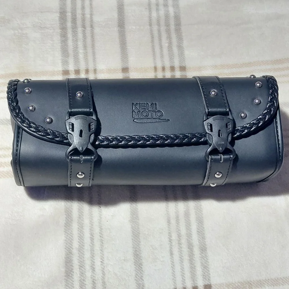 Kemi Moto Black Motorcycle Tool Bag